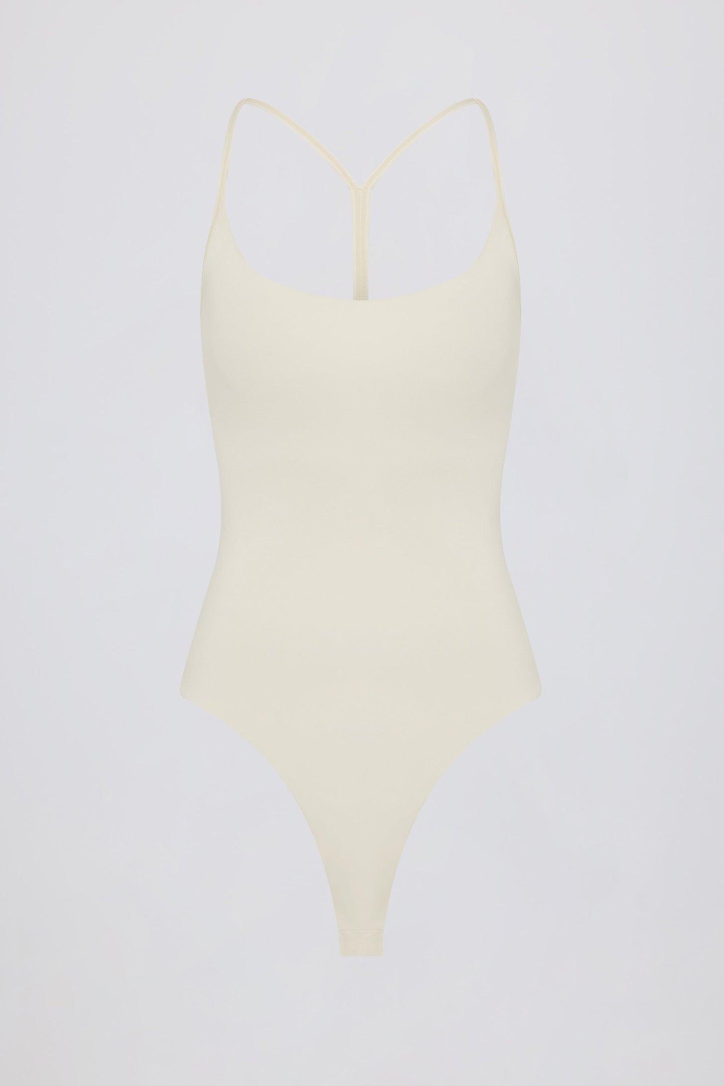 Cut-Out Bodysuit in Cream