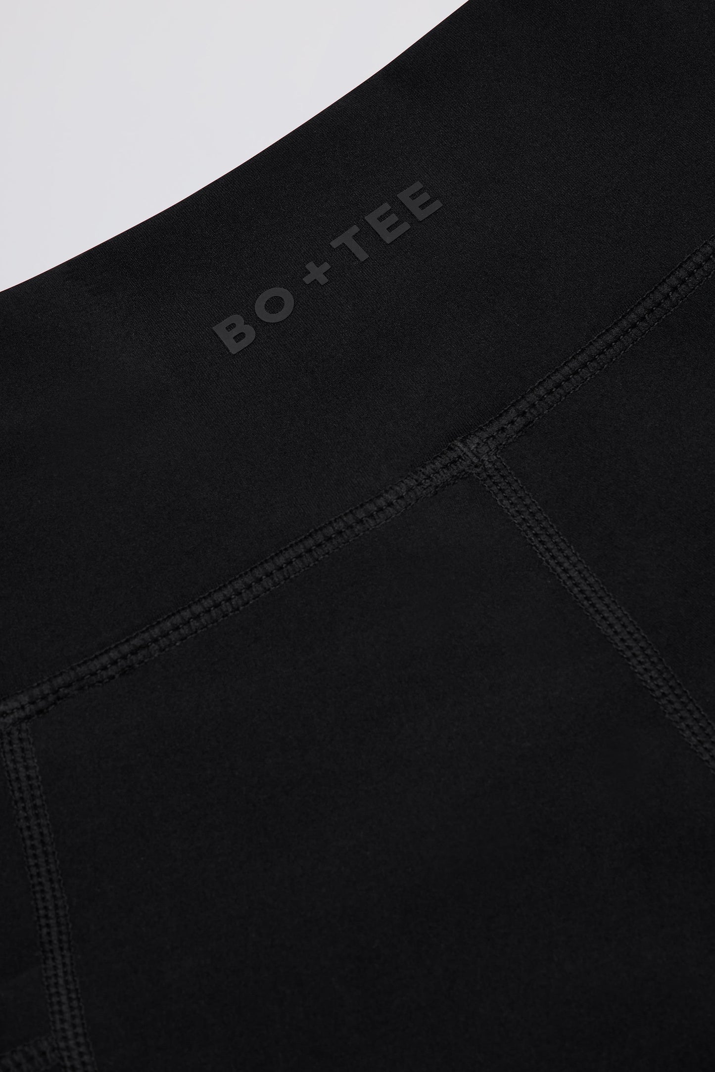 Soft Active Crossover Pocket Shorts in Black