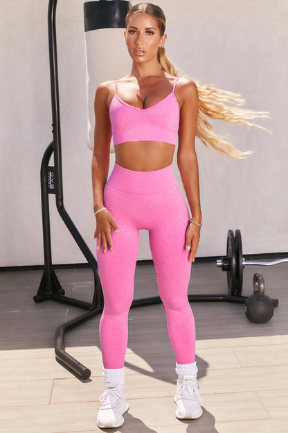 Unstoppable Petite Seamless Full Length Leggings in Pink