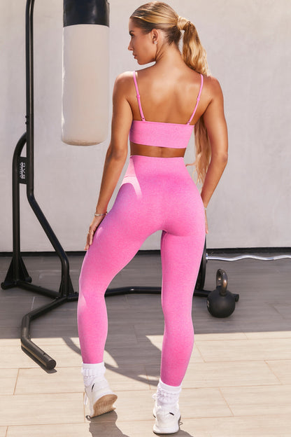 Unstoppable Petite Seamless Full Length Leggings in Pink